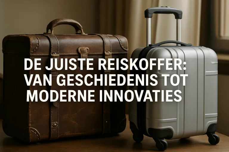 De juiste reiskoffer: van geschiedenis tot moderne innovaties
