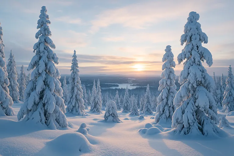 Winterwonderland in Lapland