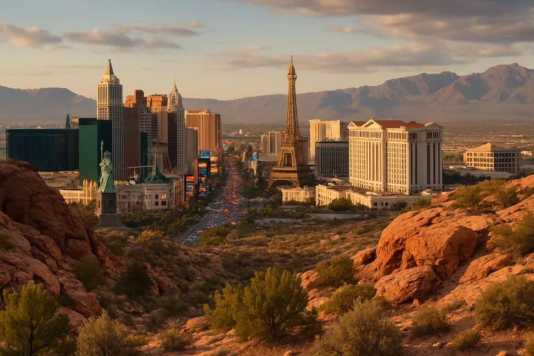 Ontdek Las Vegas: van bruisende Strip tot serene natuur